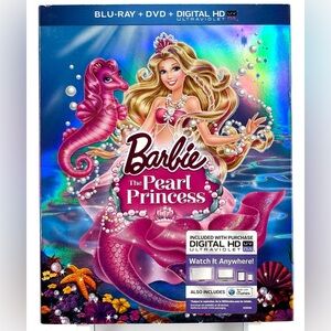 Barbie The Pearl Princess on Blu-ray and DVD.